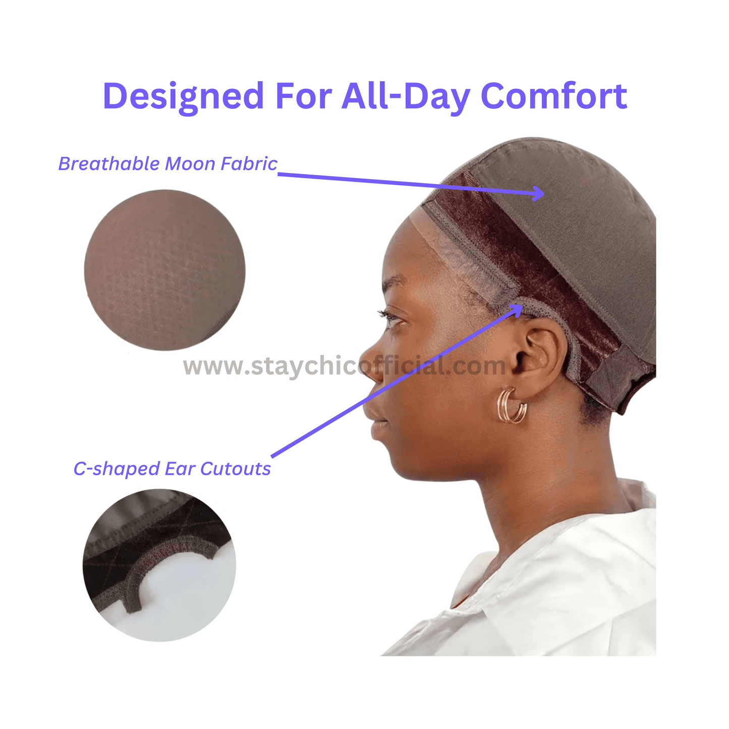 StayChic® Wig Grip Cap